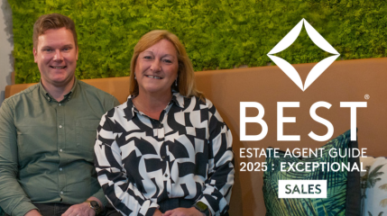 Our team's hard work recognised at Best Estate Agent Guide awards 2025 | CPS Homes Cardiff