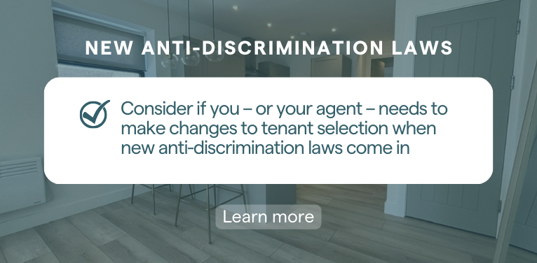 New anti-discrimination laws