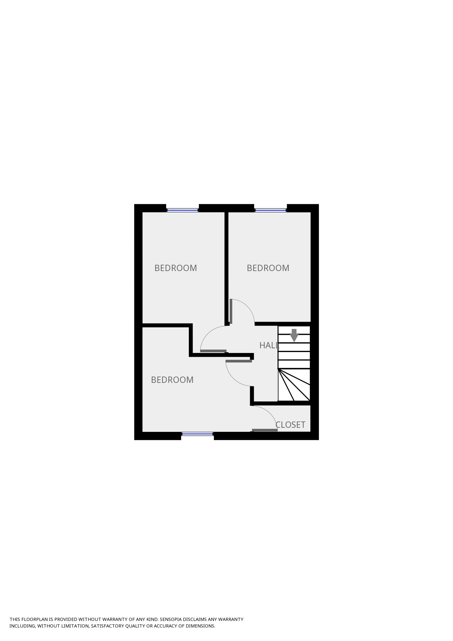 19 Harriet Street - 2nd Floor Floor plans